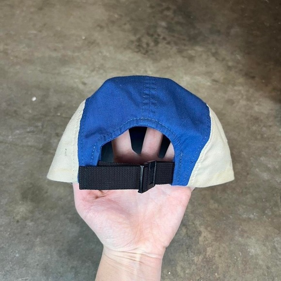 YB Beer Co Color Block 5 Panel Hat Mens Adjustable Strap Baseball Cap - Picture 3 of 4